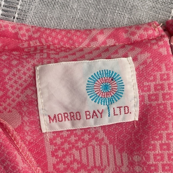 Motto Bay LTD vintage pink midi dress, size small. - Picture 4 of 14